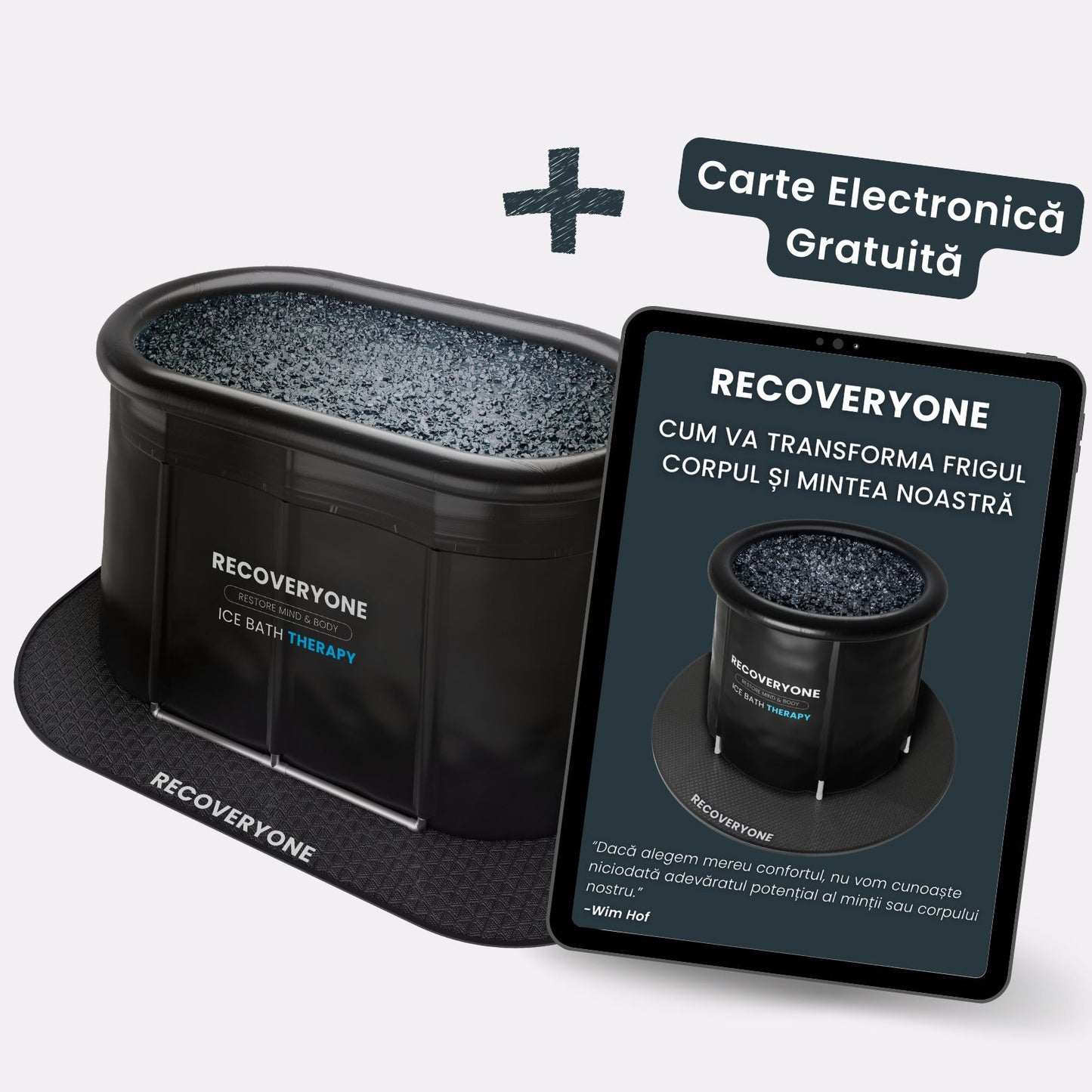 RECOVERYONE - Cadă cu Gheață Profesională MAX