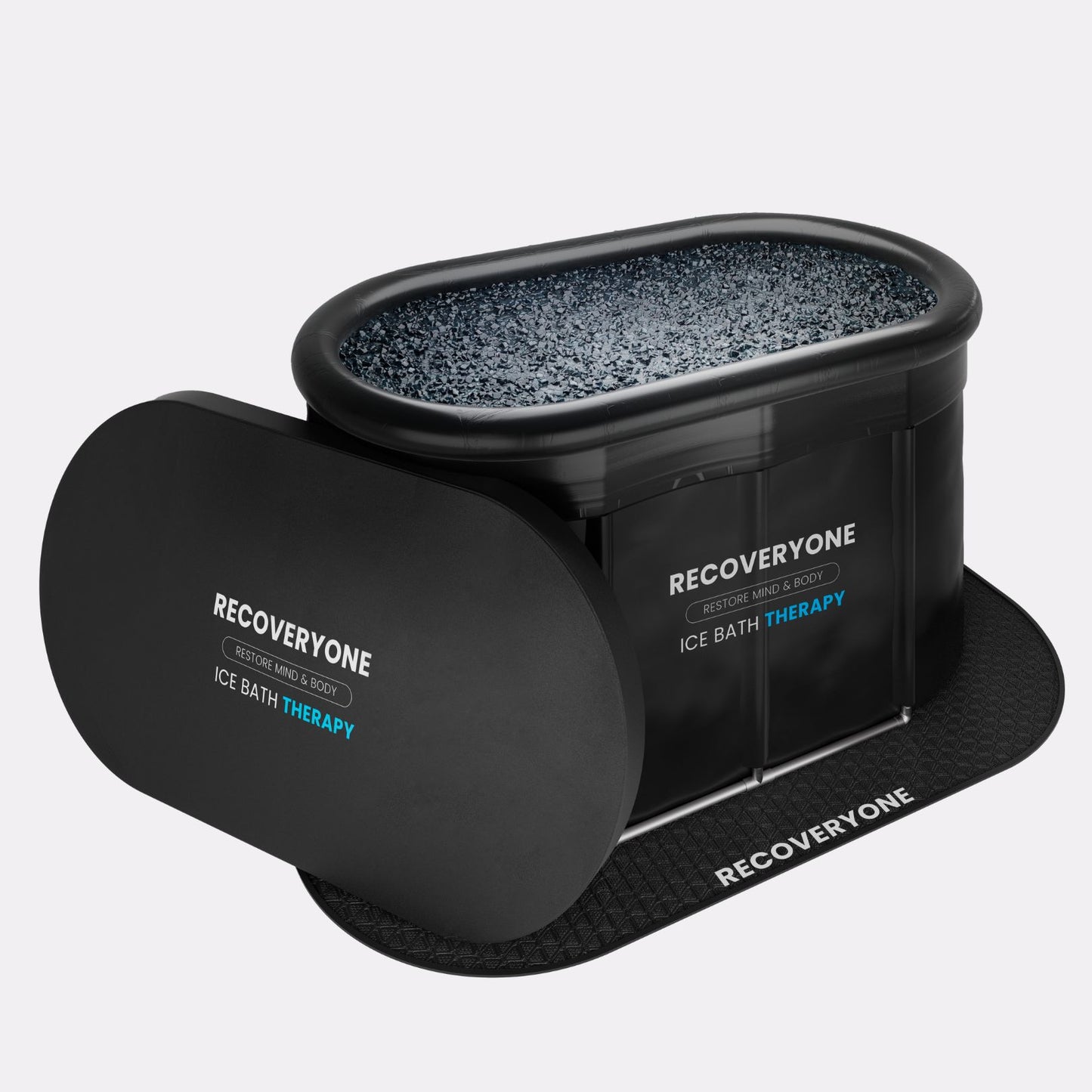 RECOVERYONE - Saună profesională pentru acasă + Cadă cu Gheață Profesională MAX (50% Reducere pentru Cadă cu Gheață)